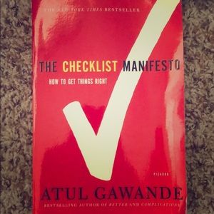 The Checklist Manifesto